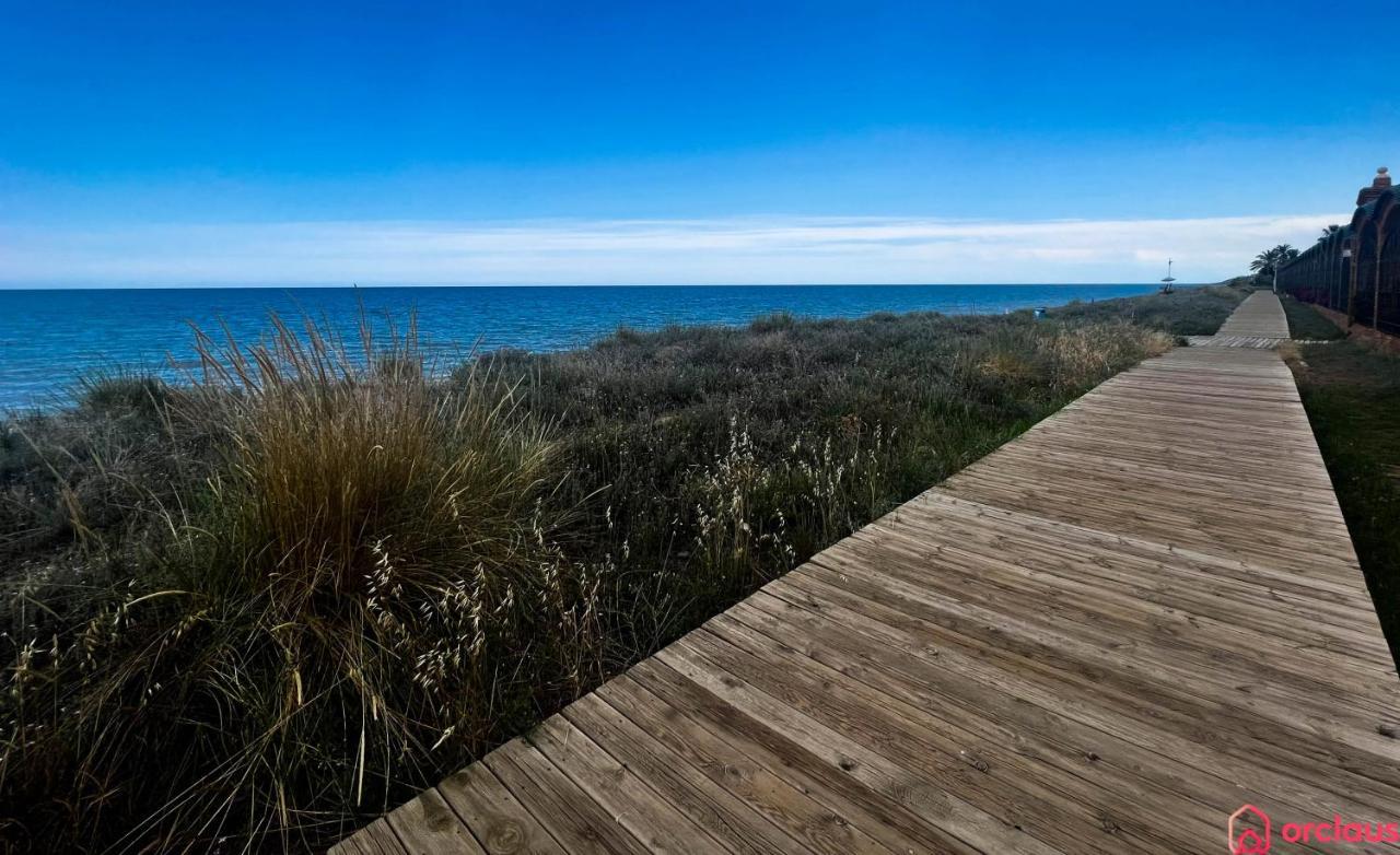 Appartamento Acogedor Sierramar 1Era Linea Oropesa del Mar Esterno foto